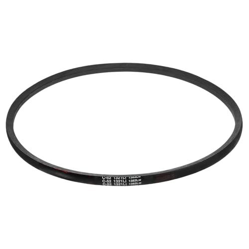 uxcell C52 Drive V-Belt 52 Inch (1321mm) Inner Circumference x 22mm Width x 14mm Height, Rubber V Belt for Power Transmission - size: C52