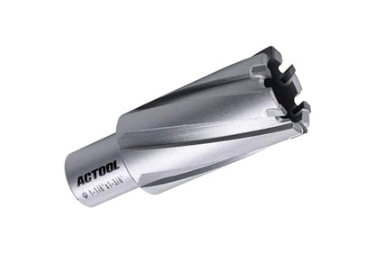 1-1/8'' Diameter x 1-3/8'' Depth of Cut Carbide Tipped TCT ANNULAR Cutter with 3/4'' Weldon Shank - size: 1-1/8'' x 1-3/8''