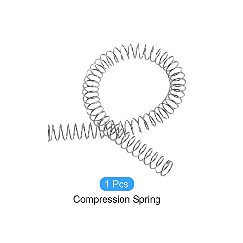 METALLIXITY Compression Springs (1x12mm OD,305mm L) Extension Spring - size: 1mm x 12mm x 305mm