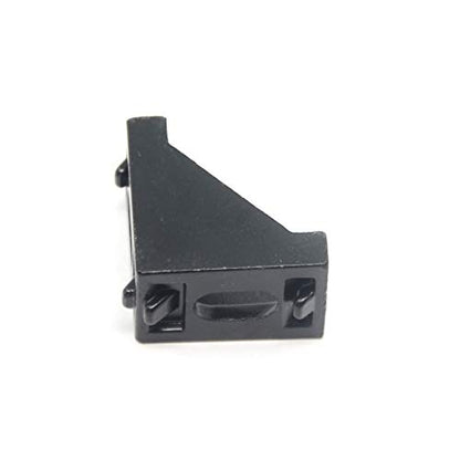 20PCS Extruded Aluminum Profile 2028 Corner Bracket Right Angle with Screws for 6mm Slot Aluminum Extrusion Profile 2020 Series (2028-Black-20 with Screws) - style: 2028-Black-20 with screws