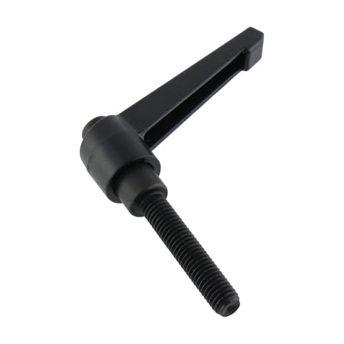Clamping Lever Handles M8 x 40mm Push Button Ratchet Lever Male Threaded Stud Adjustable Handles Hand Knobs Rotating Screw Handles Bolts with Locking Lever -4pcs - size: M8 x 40mm