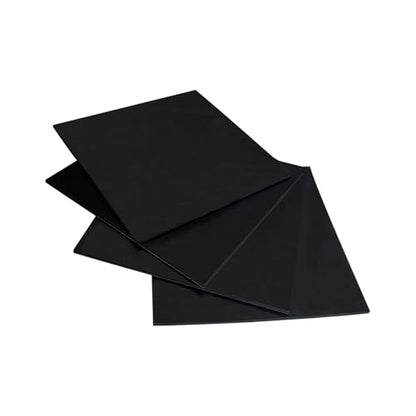 4 Pieces Anti Vibration Pads 1/8 in Thick X 6 in X 6 in Neoprene - size: 6in X 6in X 1/8in, style: No adhesive,Rubber