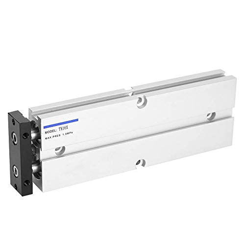 Air Cylinder Aluminum Alloy TN16 0.10.9MPa 10200mm Pneumatic Double Acting Cylinder (TN16X100-S) aluminum alloy cylinder