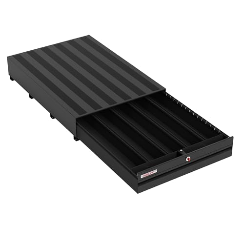 Weather Guard Pack Rat® Heavy-Duty Lockable Steel Drawer Storage Unit - color: Black