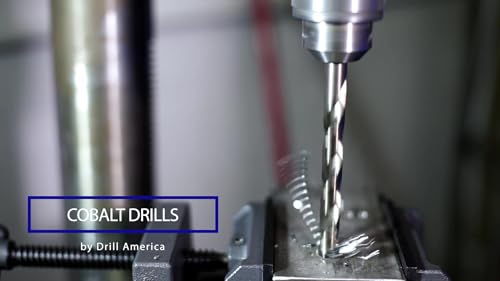 Drill America #2 Cobalt Drill Bit (Pack of 12), DWDCO Series - size: #2