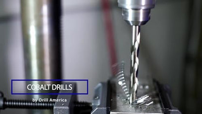 Drill America #2 Cobalt Drill Bit (Pack of 12), DWDCO Series - size: #2