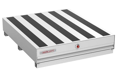 Weather Guard 308-3-04 Pack Rat® Heavy-Duty Lockable Steel Drawer Storage Unit, 48in x 39.75in x 9.5in (White)