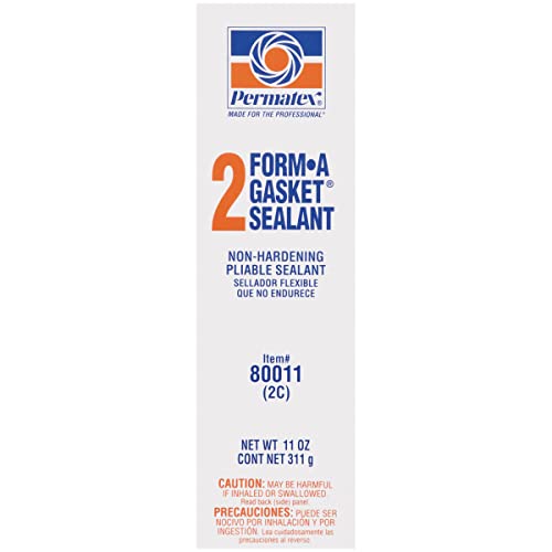 Permatex 80011 Form-A-Gasket #2 Sealant, 11 oz. - size: 11 Fl Oz. (Pack of 1), style: Form-A-Gasket #2