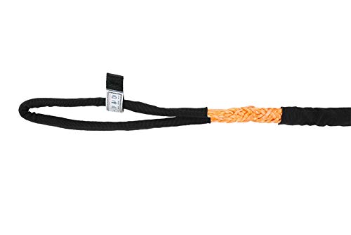 Mytee Products 3/8" x 12' Orange Eye & Eye Synthetic Super Slings w/Protective Cordura Sleeve (Vertical 3500/ Choker 2975/ Basket 7000 lbs WLL) Auto Hauling/Towing, Rigging - color: Orange: 3/8", size: 12 FT (1-Pack)
