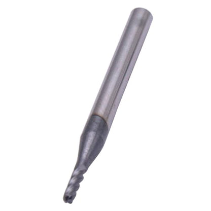 5Pcs 1/16" 4 Flute Solid Carbide Ball Nose End Mills - AlTiN Coated - size: 1/16 in