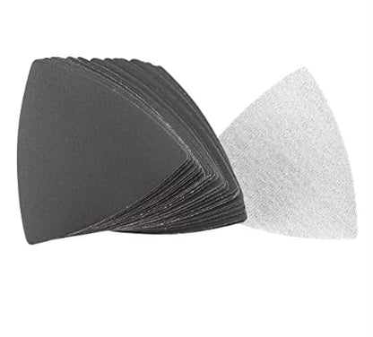 Silicon Carbide Triangular Sandpaper fit 3-1/2" Oscillating Multi-Tool Use 400 Grit 30pcs - style: 400 Grit 30pcs