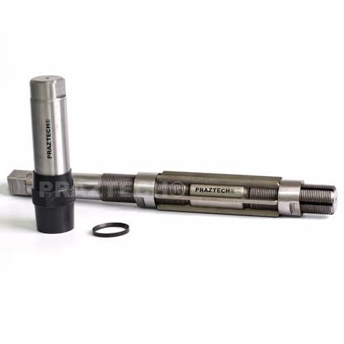 PRAZTECH® 2-Tool Set Adjustable Hand KINGPIN Reamer with Extension Pilot | Reaming | Quality Cutting Blades | Easy Mount (H15 : 1 1/2" - 1 13/16” (38.1-46) mm) - size: H15 : 1 1/2" - 1 13/16” (38.1 - 46)mm
