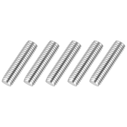 M4-0.7 Fully Threaded Rod 20mm Length Coarse Thread 5Pcs - size: M4‑0.7 20mm
