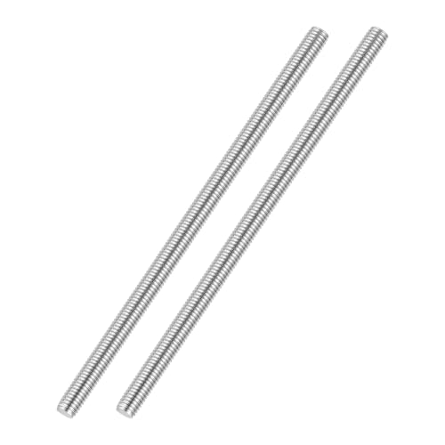 M4-0.7 Fully Threaded Rod 100mm Length Coarse Thread 2Pcs - size: M4‑0.7 100mm