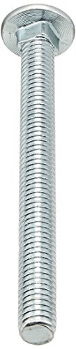 Hard-to-Find Fastener 014973453848 Carriage Bolts, 3/8-16 x 4, Piece-5 - size: 3/8-16 x 4"