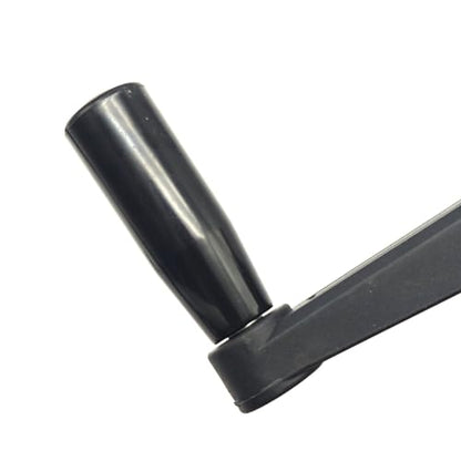 4" Nylon Crank Handle Drill Press Revolving Handle with Round or Square Installation Hole Smooth 360 Degree Operation for Industry Lathe Milling Grinding Machine (Square Hole 12x12x100) - size: Square Hole 12x12x100