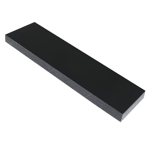 High-Density Polyethylene (HDPE) Plastic Sheet (1, Black, 3" X 12"X 1") - color: Black, size: 3" X 12"X 1"