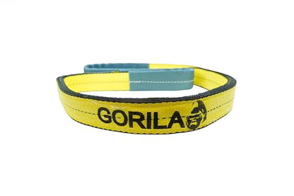 GORILA Polyester Heavy Duty Lifting Web Sling | 3ply -2 inch | 8,300lbs x 13ft (3,76 Ton x 4 Meters) | WSTDA Members | Safety Factor 5:1 | Since 1989 - size: 8,300lbs – 13ft / 3,76t – 4m