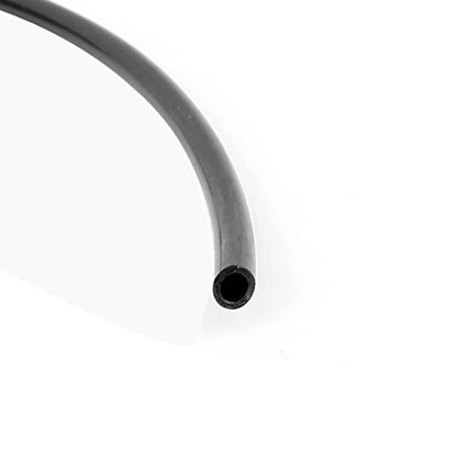 uxcell 4mm OD 2.5mm ID Fuel Gas Air PU Tubing Hose Pipe 5M 16.4Ft Black