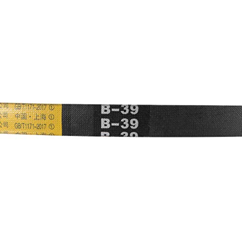 uxcell B39 V-Belts 39" Pitch Length, B-Section Rubber Drive Belt 2pcs - size: 39"