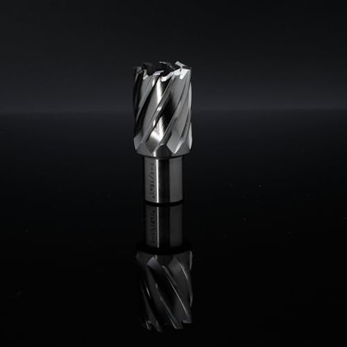 OSCARBIDE 1-1/16" x 1" HSS Annular Cutter 3/4" Weldon Shank Mag Drill Bit