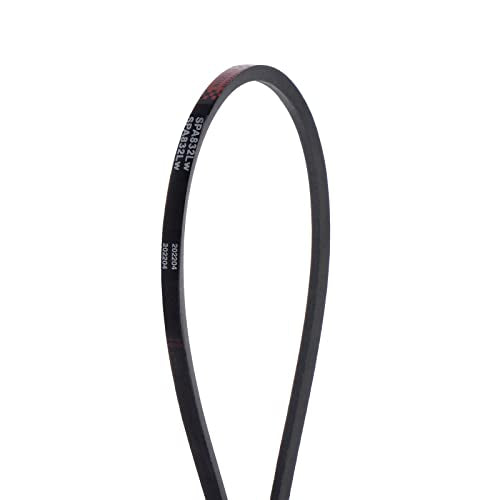 HARFINGTON SPA-832 V-Belts Drive Belt 832mm Pitch Girth 13mm Width 10mm Height Rubber for Power Transmission - size: 832mm
