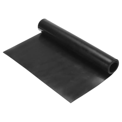 MECCANIXITY Solid Rubber Sheet 1/4" Thick x 12" Wide x 24" Long, Anti-Slip Neoprene Rubber Roofing Material for Gaskets DIY Material, Pads, Seal, Bumpers - size: 1/4" x 12" x 24"