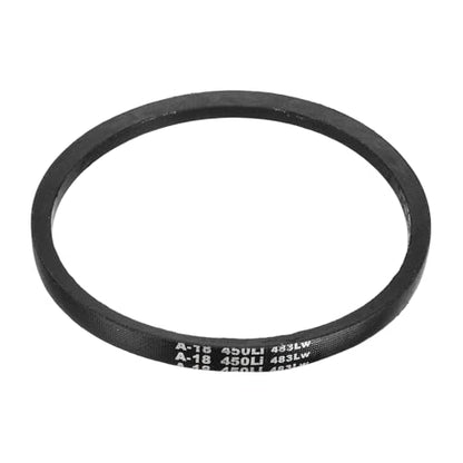 uxcell 5Pcs A18 Classic Wrapped Rubber V-Belt, 20" Lo x 0.51" W x 0.32" H - size: A18