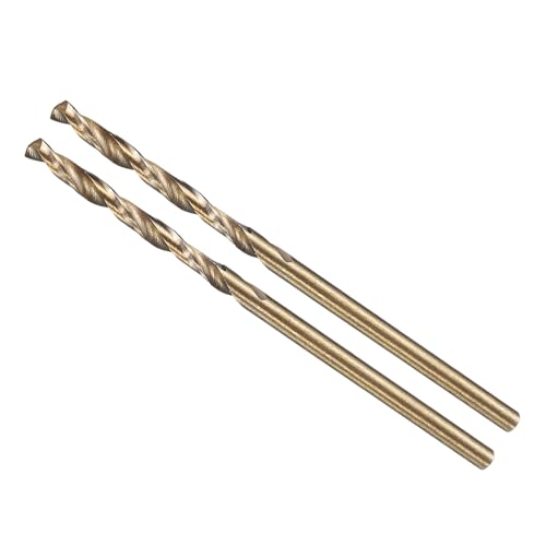 METALLIXITY Drill Bit (1.5mm) M35 5% Cobalt High-Speed Steel 135° 2Pcs - size: 1.5mm