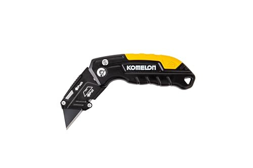 Komelon Folding Utility Knife, Includes 4 Blades