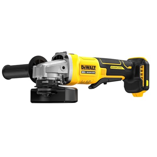 DEWALT 20V MAX Cordless 4 1/2 Inch Paddle-Switch Grinder, Bare Tool Only (DCG408B) - style: 20V BL 4.5IN Angle Grinder