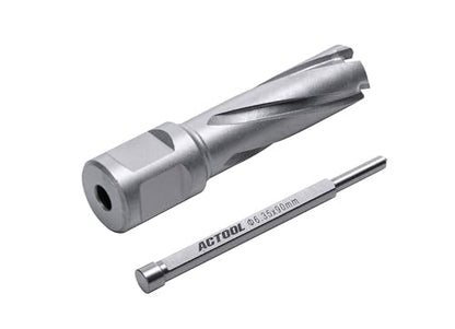 5/8'' Diameter x 1-3/8'' Depth of Cut Carbide Tipped TCT ANNULAR Cutter with 3/4'' Weldon Shank - size: 5/8'' x 1-3/8''