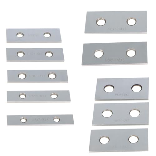 10 Pair 1/8 x 3Inch Machinist Parallel Block Tool Set, .0002In Hardened Precision Machinist Tools