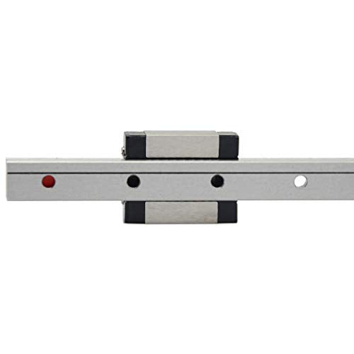 400mm MGN12 Linear Rail Guide with Black MGN12C Carriage Block for 3D Printer and CNC Machine - size: 400mm, style: Rail + MGN12C(Black)