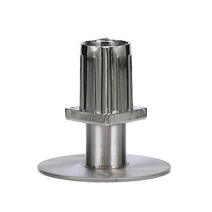 Component Hardware A14-0654-C 1-1/2" Square Adjustable Flanged Foot Insert