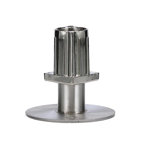 Component Hardware A14-0654-C 1-1/2" Square Adjustable Flanged Foot Insert
