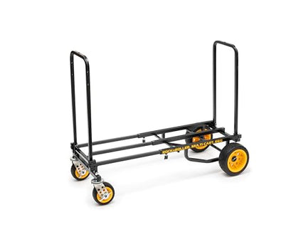 Rock-N-Roller R6G (Mini Ground Glider) 8-in-1 Folding Multi-Cart/Hand Truck/Dolly/Platform Cart/28" to 42.5" Telescoping Frame/500 lbs. Load Capacity, Black - style: R6G