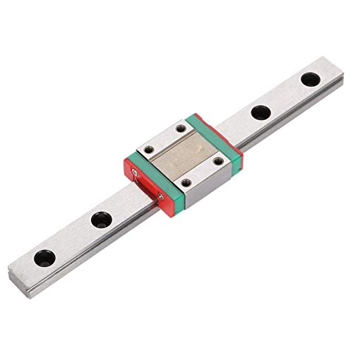 Walfront LML12B Miniature Linear Rail with Slide Block 12mm Wide 100mm 150mm 200mm 300mm 450mm(150mm)