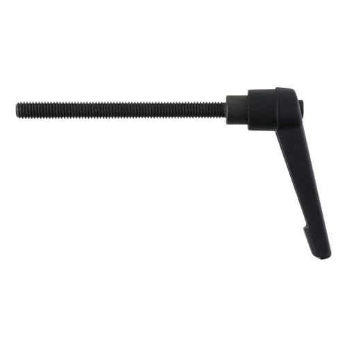 Clamping Lever Handles M6 x 70mm Push Button Ratchet Lever Male Threaded Stud Adjustable Handles Hand Knobs Rotating Screw Handles Bolts with Locking Lever -6pcs - size: M6 x 70mm