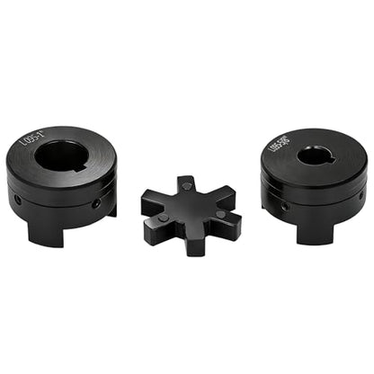 5/8" to 1" L095 Flexible L-Jaw Coupling Log Splitter Pump Coupler