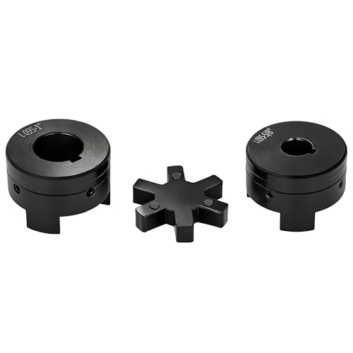 5/8" to 1" L095 Flexible L-Jaw Coupling Log Splitter Pump Coupler