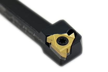 Shars 3/8" x 2-1/2" SEL-0375-D16 LH Indexable Cutting Tool Universal External Threading Toolholder 404-2726 P] - size: 3/8" x 2-1/2", style: Left Hand
