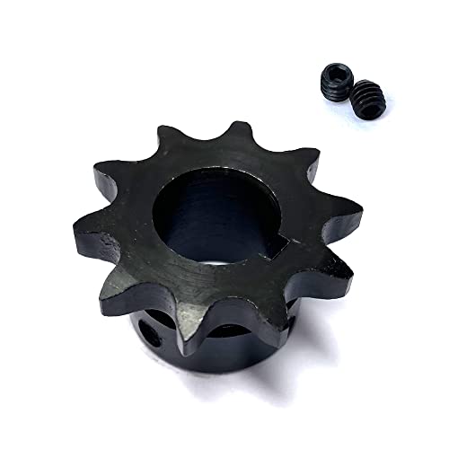 #40 Roller Chain Sprocket B Type 3/4" Bore Rust Prevention Hardened 10 Tooth - size: 3/4" Bore 10 Tooth, style: Apply #40 Roller Chain