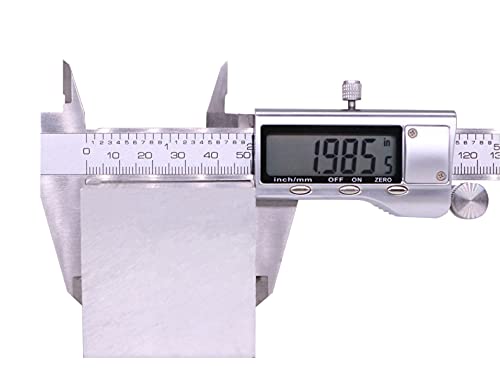 2" (50mm) X 2"(50mm) Square Aluminum Flat BAR 6" Long 2" 6061 General Purpose Plate,T6511 Solid New Mill Stock - size: 1PCS 2" X 2"X 6"