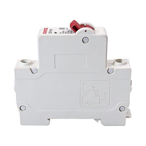 AC Miniature Circuit Breaker 3A 230V/400V 1 Pole DIN Rail Mount Circuit Breaker DZ47-63 Circuit Breaker for Home Circuits - size: 3A