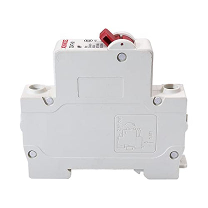 AC Miniature Circuit Breaker 3A 230V/400V 1 Pole DIN Rail Mount Circuit Breaker DZ47-63 Circuit Breaker for Home Circuits - size: 3A