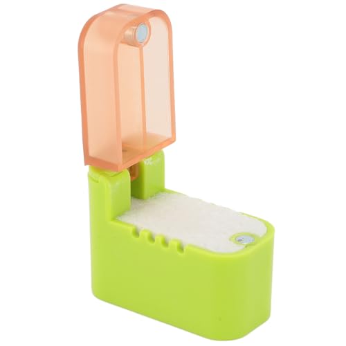 Sewing Thread Oil Box, Universal Strong Magnetic Adsorption Sewing Thread Lubricating Oil Device Break and Split Prevention Sewing Thread Lubricator Box for Sewing Work (Green)