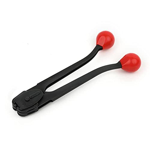 1/2 inch (12mm) Steel Strapping Heavy Duty Double Notched Front Action Professional Steel Strapping Sealer Crimper Tool Kit - style: 1/2" (12mm) Sealer Crimper
