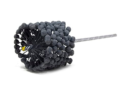 Brush Research GB312400 Flex-Hone®, 3-1/2" (89mm) Diameter, 400 Grit, Silicon Carbide, for Mild Steel, Stainless Steel, Cast Iron and Softer Ferrous Materials - size: 3.500" (89mm), style: 400 Grit