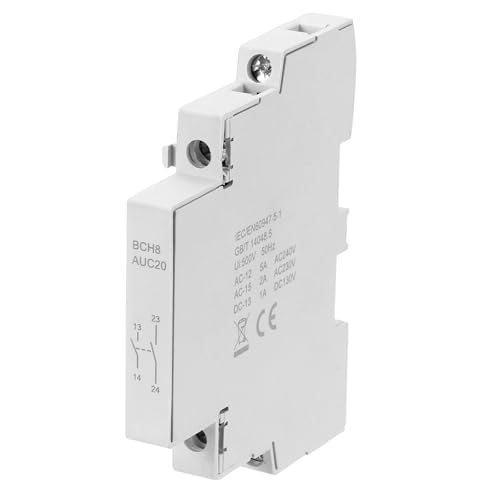 MECCANIXITY AC Contactor 2 Pole 2NO 24V/110V/230V Load and Lighting Circuit